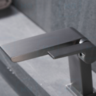 Torneira Monocomando Misturador Banheiro Lavabo Aço Escovado