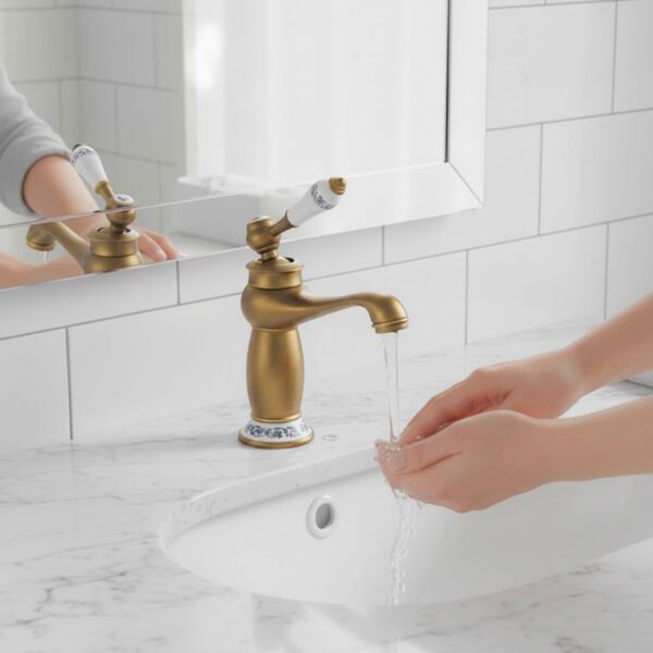 Torneira Monocomando Misturador Banheiro Lavabo Vintage Prove