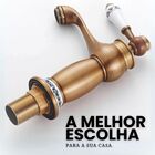 Torneira Monocomando Misturador Banheiro Lavabo Vintage Prove