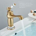 Torneira Monocomando Misturador Banheiro Lavabo Vintage Prove