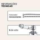 Torneira Monocomando Misturador Banheiro Lavabo Vintage Prove