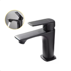 Torneira Monocomando Misturador Banheiro Lavatorio Preto Fosco