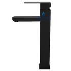 Torneira Monocomando Misturador Banheiro Preta Alta 1144 Preto