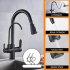 Torneira Monocomando Misturador Cozinha Com Saída Para Filtro