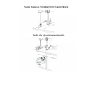 Torneira Monocomando Misturador Cozinha Com Saída Para Filtro
