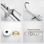 Torneira Monocomando Misturador Curva Para Banheira Imersão P