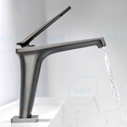 Torneira Monocomando Misturador Grafite Escovado Cascade Banh