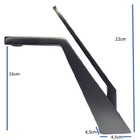 Torneira Monocomando Misturador Mg146 Angel Grafite Escovado