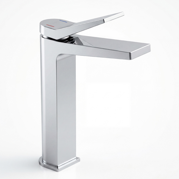 Torneira Monocomando Para Banheiro Angle Bica Média Cromada