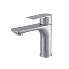 Torneira Monocomando Para Banheiro Baixa Chat Latão Escovado