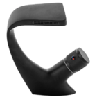 Torneira Monocomando Para Banheiro Cascata Black Matte Roma