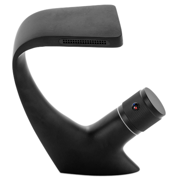 Torneira Monocomando Para Banheiro Cascata Black Matte Roma