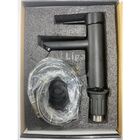 Torneira Monocomando Para Banheiro F2001b Preta Redonda