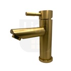 Torneira Monocomando Para Banheiro F2001g Dourada Redonda