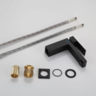 Torneira Monocomando Para Cuba Lavatório Banheiro Black Luxo