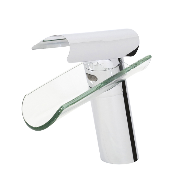 Torneira Monocomando para Pia de Banheiro Bica Baixa Cromado Iguaçu Sensea