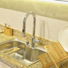 Torneira Monocomando para Pia de Cozinha Bica Alta Cromado Paola 2506 Fabrimar