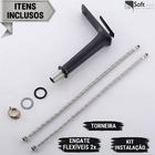 Torneira Monocomando Petra Bica Alta Lavatório Banheiro Full