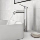 Torneira Monocomando para Pia de Banheiro Bica Alta Cromada Mia Sensea