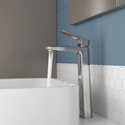 Torneira Monocomando para Pia de Banheiro Bica Alta Cromada Remix Sensea