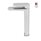 Torneira Monocomando para Pia de Banheiro Bica Alta Cromada Remix Sensea