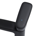 Torneira Monocomando para Pia de Banheiro Bica Baixa Preta Fosca Remix Sensea