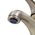 Torneira Monocomando para Pia de Banheiro Bica Baixa Bronze Puna Sensea