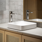 Torneira Monocomando para Pia de Banheiro Bica Alta Cromada Aleo Kohler