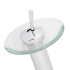 Torneira Monocomando para Pia de Banheiro Bica Alta Cromada Victoria Led Sensea