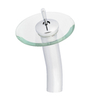 Torneira Monocomando para Pia de Banheiro Bica Alta Cromada Victoria Led Sensea