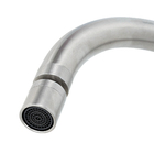 Torneira Monocomando de Pia para Cozinha Bica Alta Aço Inox 304 Escovado Stoc