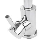 Torneira Monocomando de Pia para Cozinha com Bica Alta Flexível Cromada Easy Kitchen Luvia