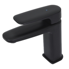Torneira Monocomando de Pia para Banheiros com Bica Baixa Preto Fosco Remix Sensea