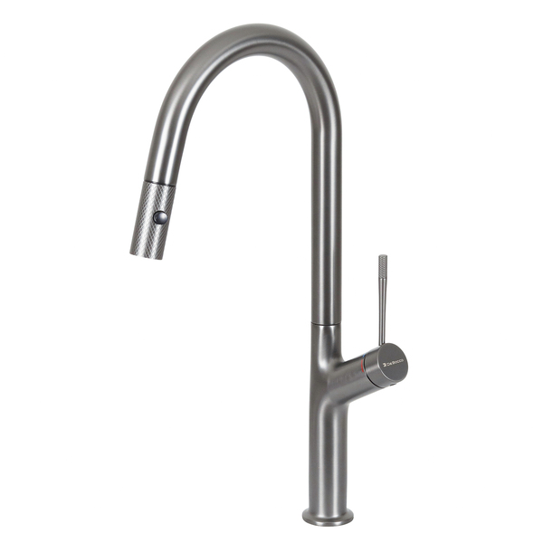 Torneira Monocomando Pia Cozinha Bica Média Cinza 400 Debacco