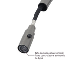 Torneira Monocomando Pia Cozinha Bica Média Cinza 400 Debacco