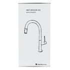 Torneira Monocomando Pia Cozinha Bica Média Cinza 400 Debacco