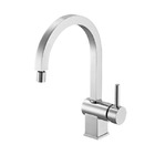 Torneira Monocomando para Pia de Cozinha Bica Alta Cromada Minimal Meber