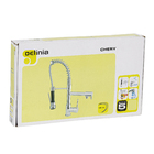 Torneira Monocomando Gourmet para Pia de Cozinha Bica Média Cromada Chery Delinia