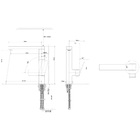 Torneira Monocomando para Pia de Cozinha Bica Alta Cromada Frame Delinia