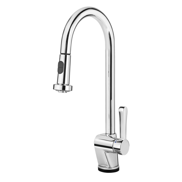 Torneira Monocomando para Pia de Cozinha Bica Alta Cromada Mangiare Docol