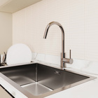 Torneira Monocomando para Pia de Cozinha Bica Alta Cromada Spin Motion Deca