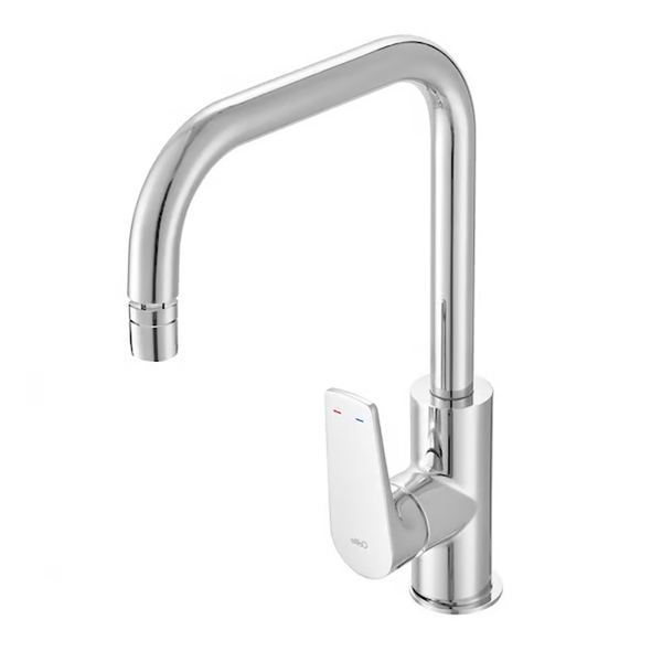 Torneira Monocomando para Pia de Cozinha Bica em U Cromada Noronha Celite