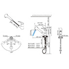 Torneira Monocomando para Pia de Cozinha Bica Média Preta Joel Delinia