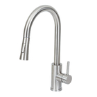 Torneira Monocomand para pia de Cozinha bica Alta Escovado Stoc