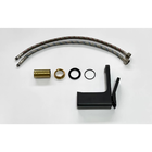 Torneira Monocomando Preta Bica Baixa Luxo Banheiro Lavabo Pi