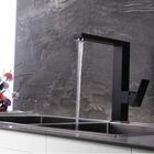 Torneira Monocomando Preta Fosca  Vanity Cozinha Giro