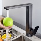 Torneira Monocomando Preta Fosca  Vanity Cozinha Giro