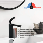 Torneira Monocomando Preta Glamour