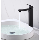 Torneira Monocomando Preto Fosco Quadrada Banheiro Lavabo Bic