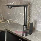 Torneira Monocomando Preto Fosco Slim Cozinha Ilha Área Gourm